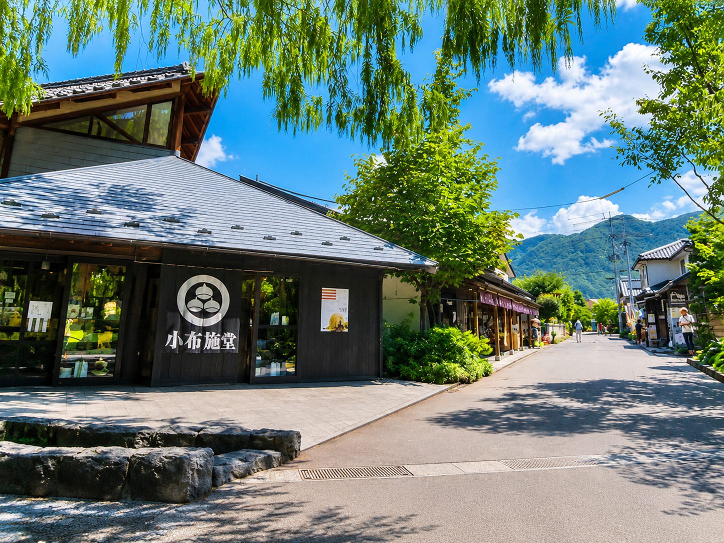 小布施町栗子小路